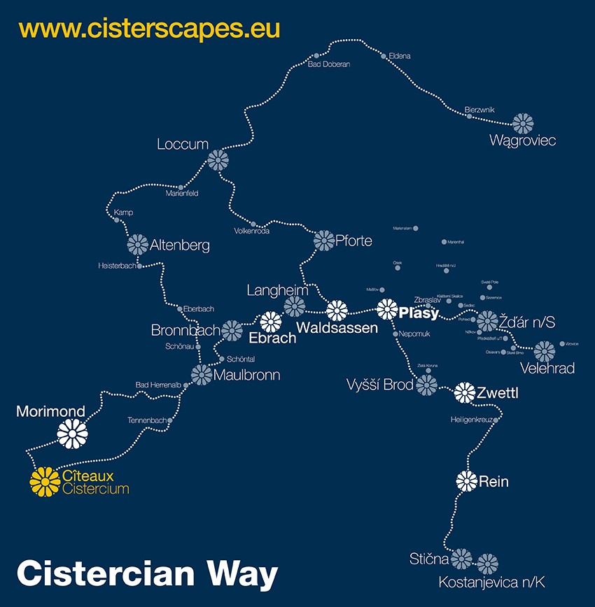 mapa CistCesta